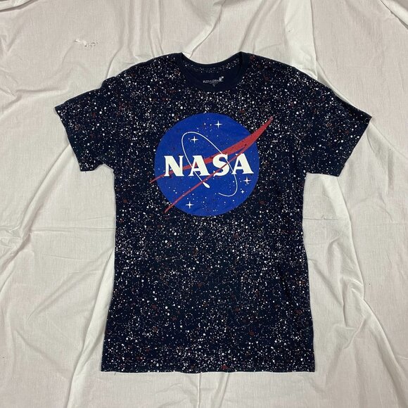 BUZZALDRIN Tops - Small Nasa T-Shirt - Dark Navy Blue